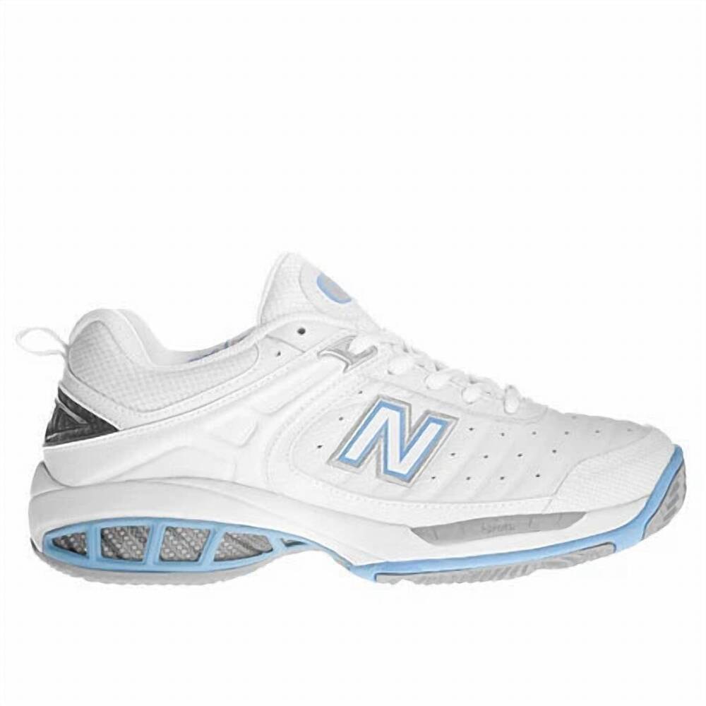 NEW NEW BALANCE women's 804 tennis shoe in white